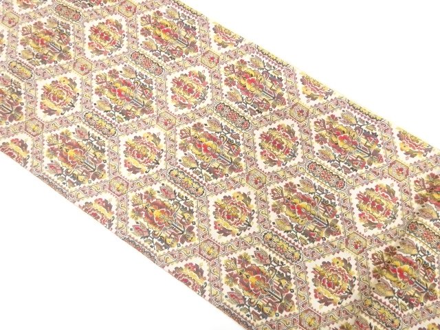 Japanese Kimono / Antique / Nagoya Obi Silk